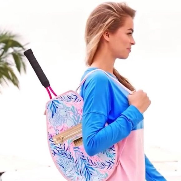 lilly pulitzer tennis racket cover